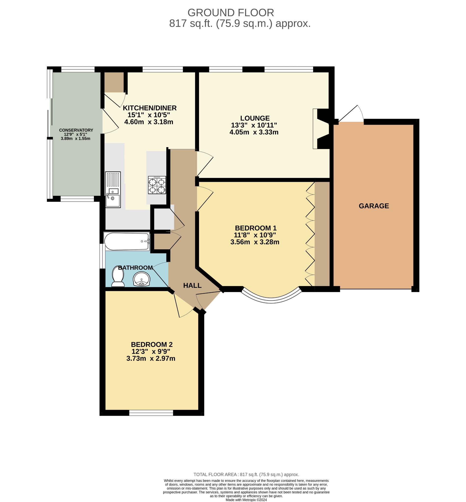 For Sale Ash Close, Cowplain, 2 Bedroom Property from Pearsons Estate Agents
