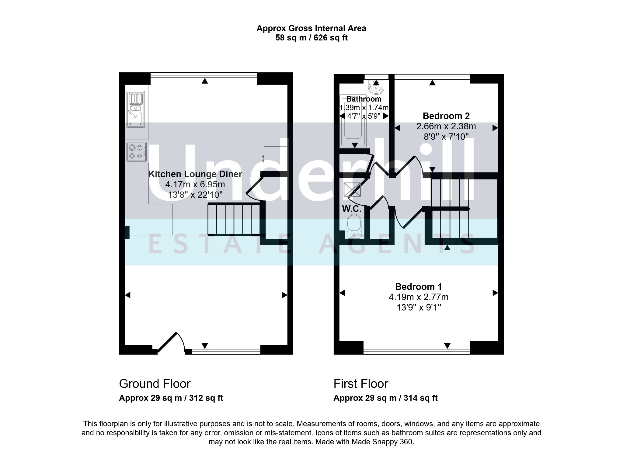 Holiday Let Floorplan